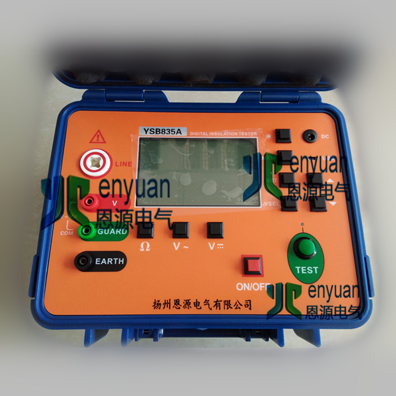 YSB835A数字式绝缘电阻测试仪(10KV) 